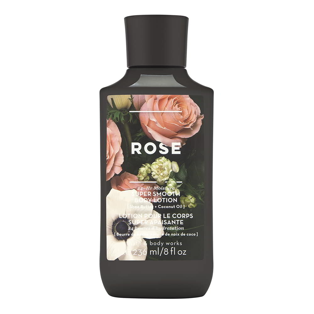 Bath & Body Works Rose 8.0 oz Super Smooth Body Lotion