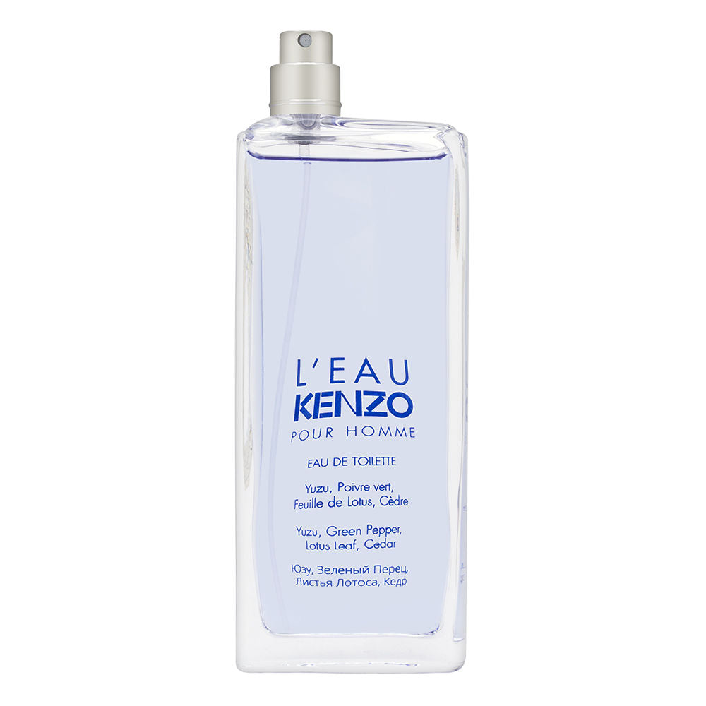 L'Eau Kenzo Pour Homme by Kenzo 3.3 oz Eau de Toilette Spray (Tester)