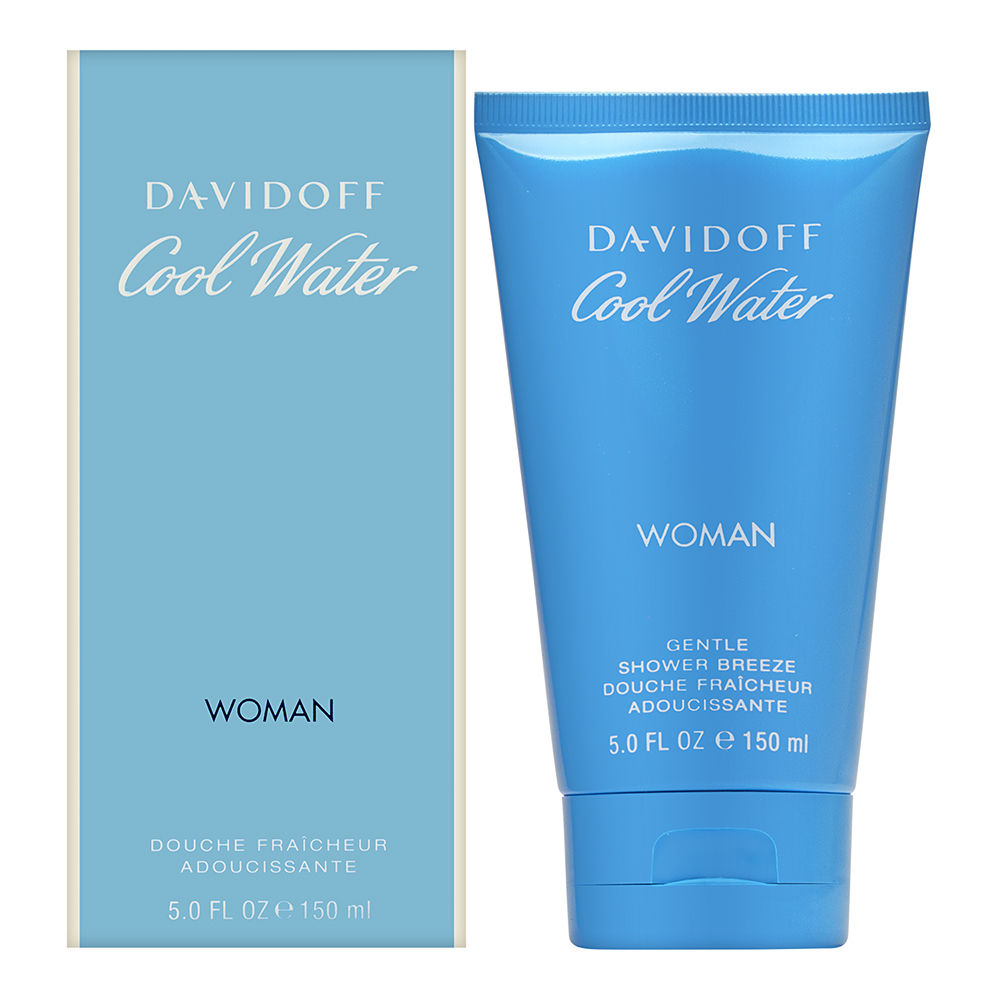 Cool Water by Davidoff for Women 5.0 oz Shower Gel