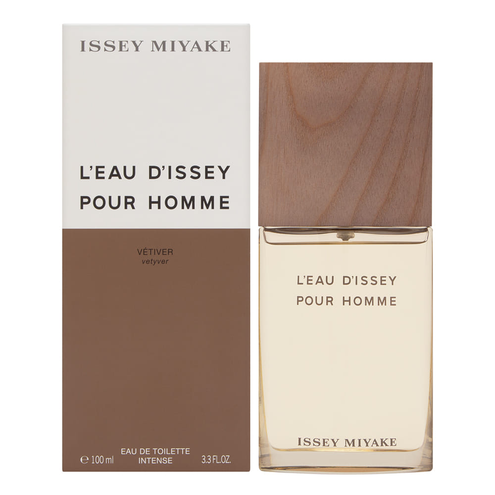 L'Eau D'Issey Pour Homme Vetiver 3.3 oz Eau de Toilette Intense Spray