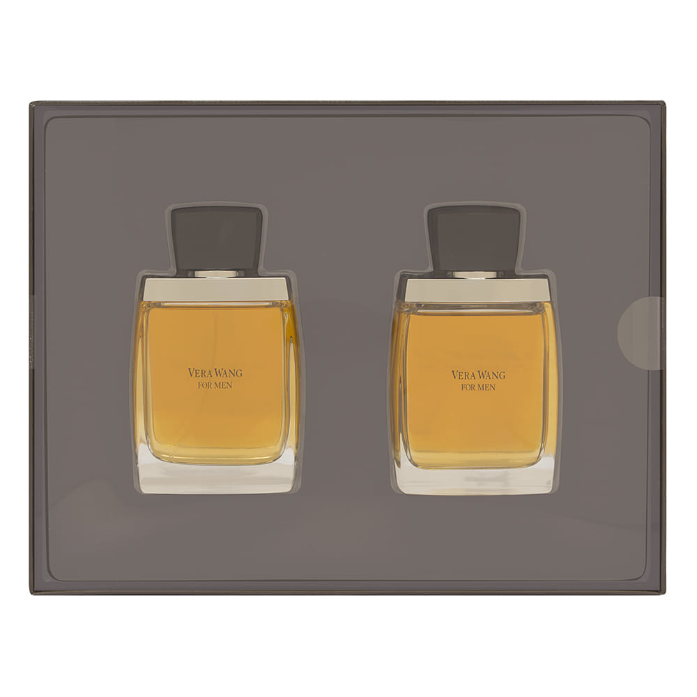 Vera Wang by Vera Wang for Men 2 Piece Set Includes: 3.4 oz Eau de Toilette Spray + 3.4 oz After Shave Pour (Glass Bottle)