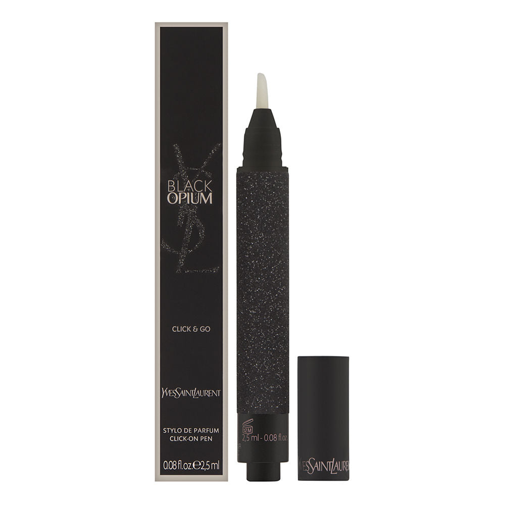 Black Opium by Yves Saint Laurent for Women 0.08 oz Stylo de Parfum Click-On Pen