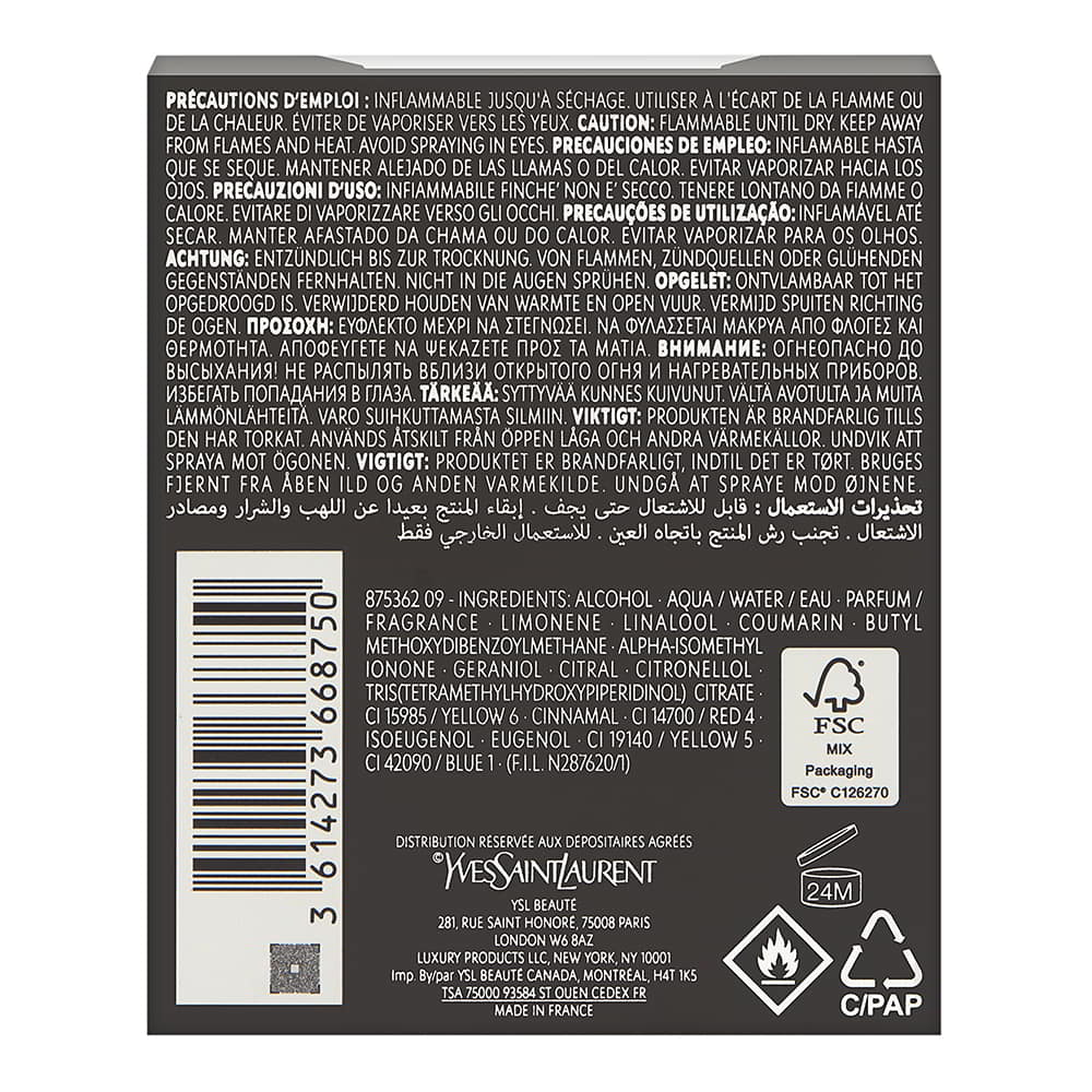 L'Homme Yves Saint Laurent for Men 2.0 oz Eau de Parfum Spray