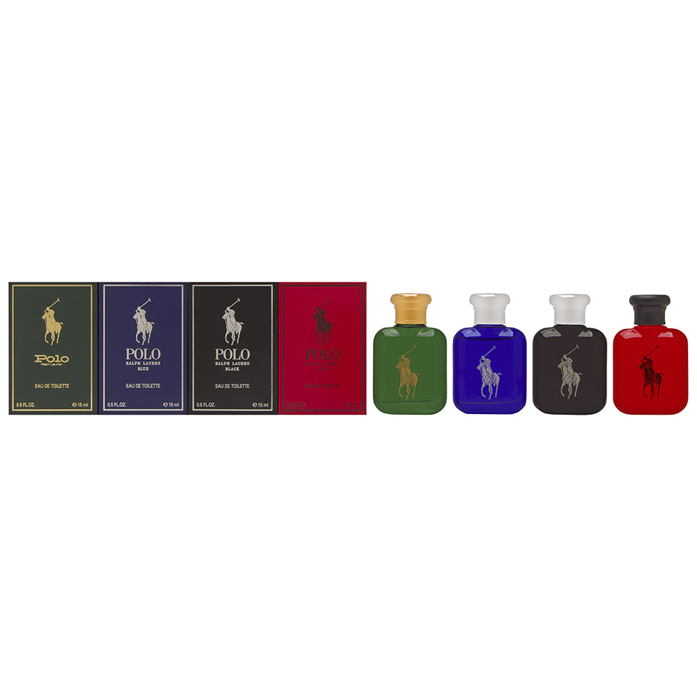 Ralph Lauren Polo Mini Collection Set for Men Piece Set Includes: x oz