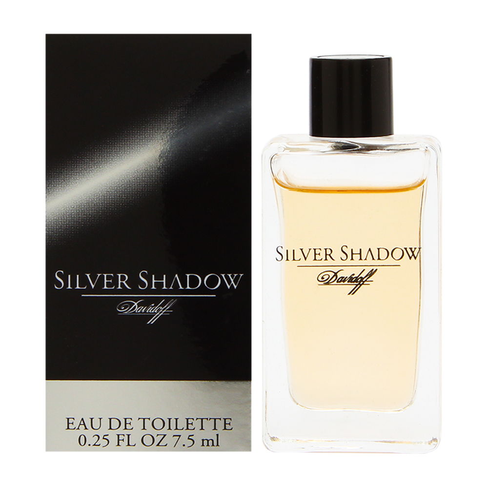 Silver Shadow by Davidoff for Men 0.25 oz Eau de Toilette Miniature Collectible