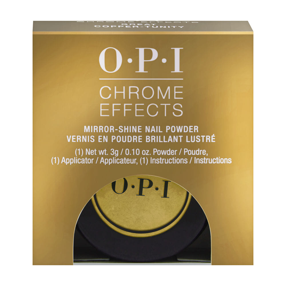 OPI Chrome Effects Mirror Shine Nail Powder CP008 - Gold Digger