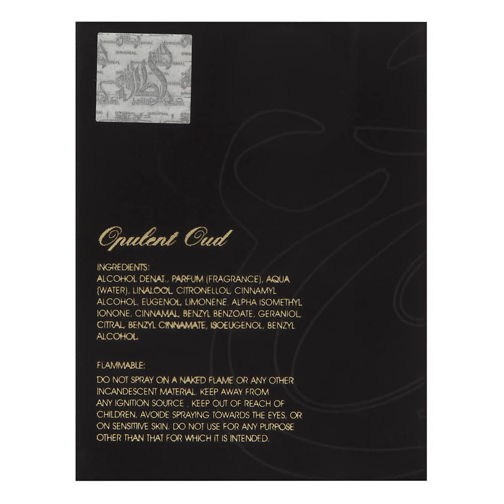 Lattafa Opulent Oud 3.4 oz Eau de Parfum Spray