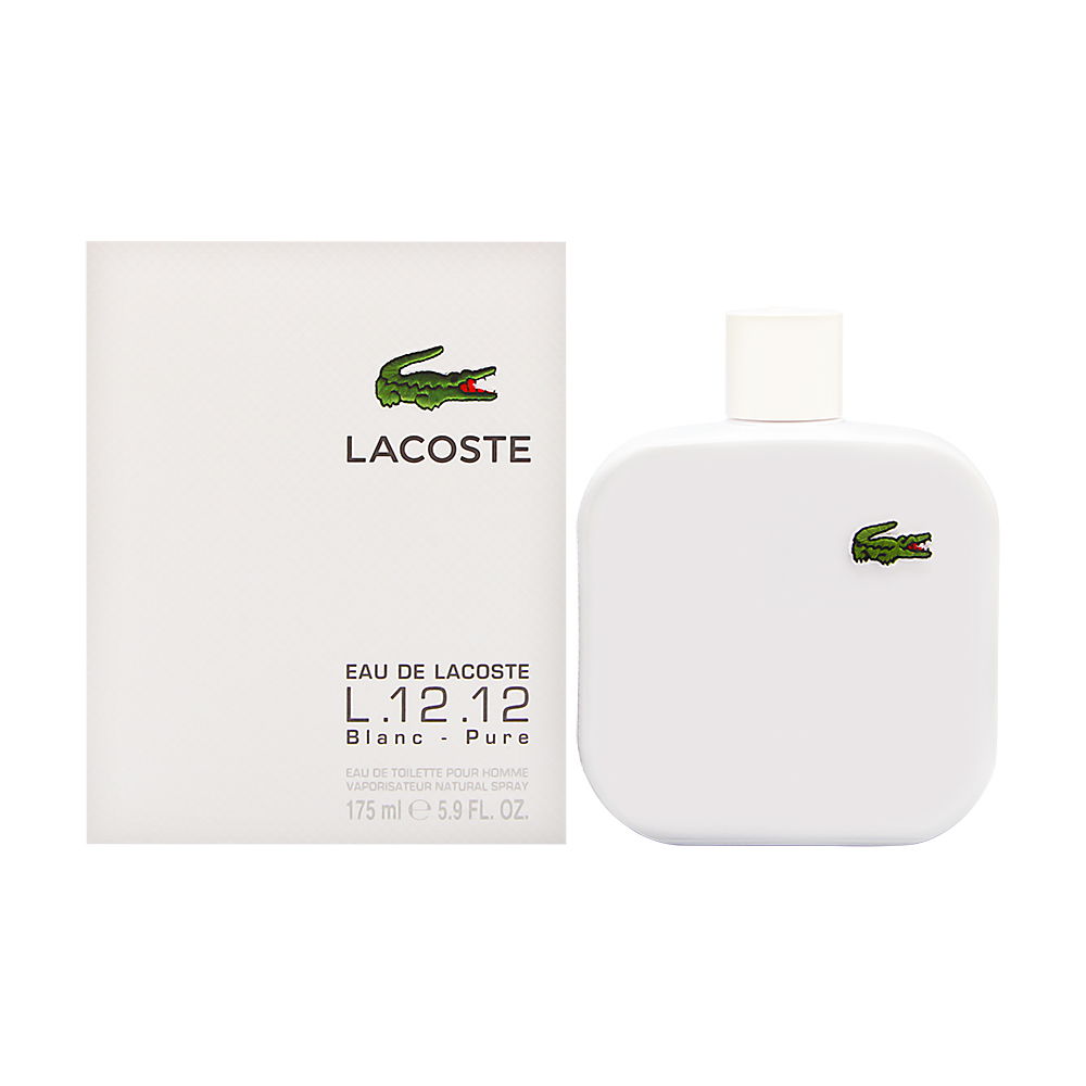 Lacoste Eau de Lacoste L12.12 Blanc for Men 5.9 oz Eau de Toilette Spray