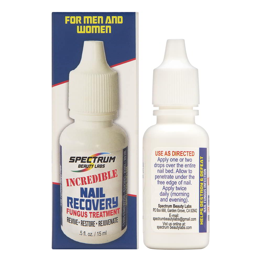 Incredible Nail Recovery Treatment Fights Fungus Infection by Spectrum Beauty Labs 15ml/0.5 oz