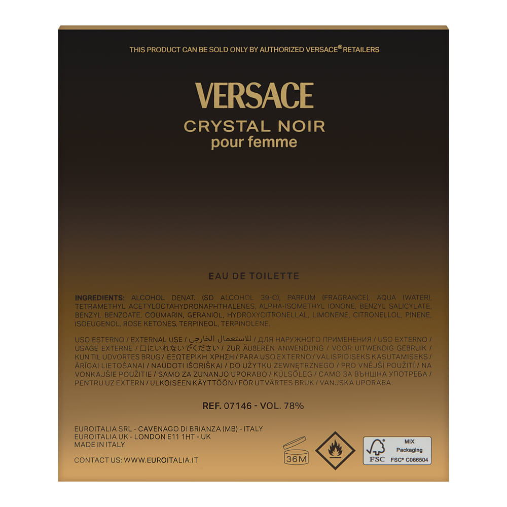Versace Crystal Noir by Versace for Women – beautyencounter