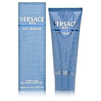 Versace Man Eau Fraiche by Versace for Men 6.7 oz Perfumed Bath & Shower Gel