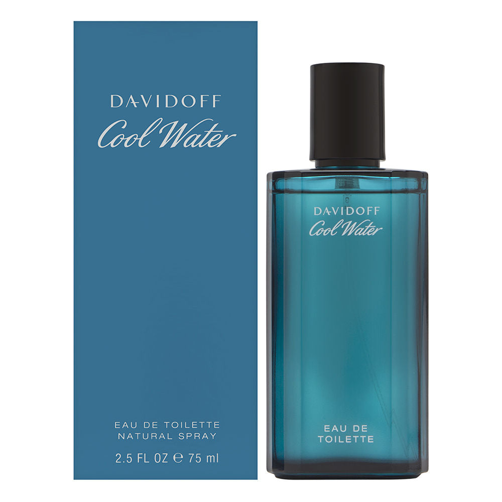 Cool Water by Davidoff for Men 2.5 oz Eau de Toilette Spray