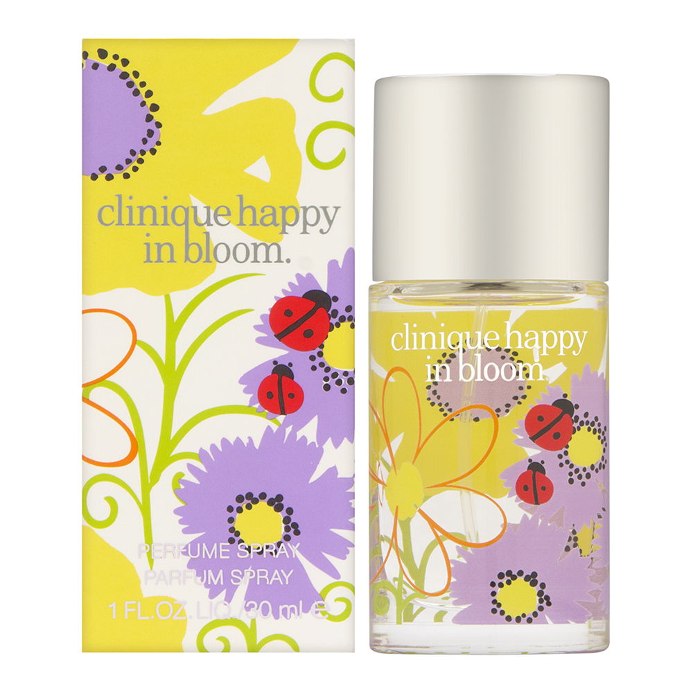 Happy in Bloom by Clinique for Women 1.0 oz Parfum Spray- 2013 Limited Edition