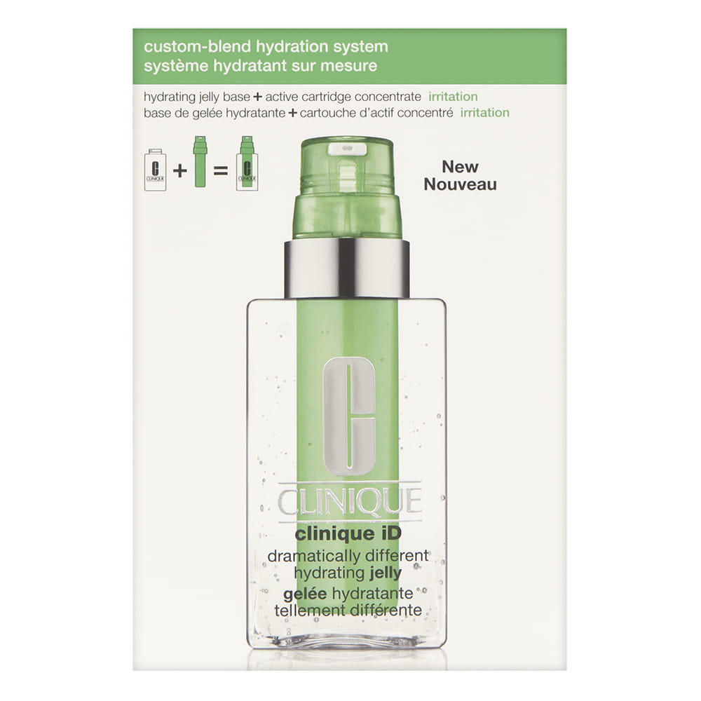 Clinique iD Dramatically Different Hydrating Jelly 2 Piece Set Includes: 3.9 oz Dramatically Different Jelly + 0.34 oz Active Cartridge Concentrate Irritation