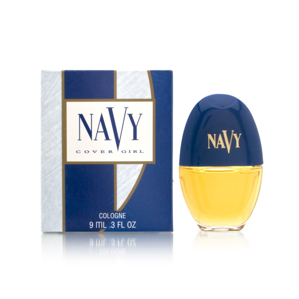 Navy by Cover Girl for Men 0.3 oz Eau de Cologne Miniature Collectible