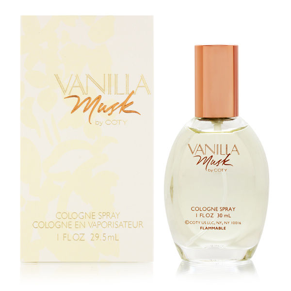 Vanilla Musk by Coty for Women 1.0 oz Cologne Spray