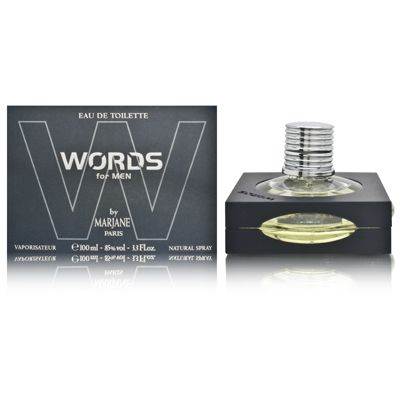 Words by Marjane for Men 3.3 oz Eau de Toilette Spray