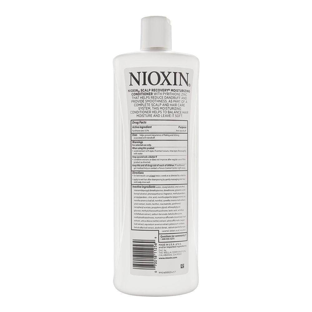 Nioxin Scalp Recovery Conditioner for Dry, Itchy Scalp 33.8 oz (1 Liter)