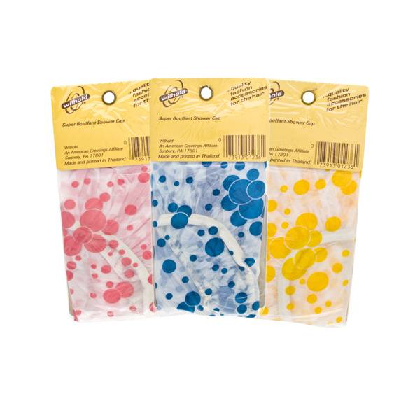 Wilhold Super Bouffant Shower Cap Assorted Colors