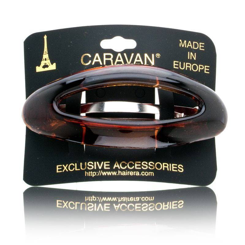 Caravan Open Oval Shell Barrette Model No. 1043 – beautyencounter