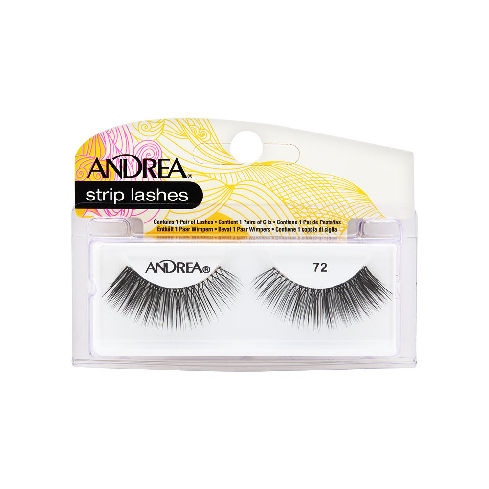 Andrea Strip Lashes 72 Black