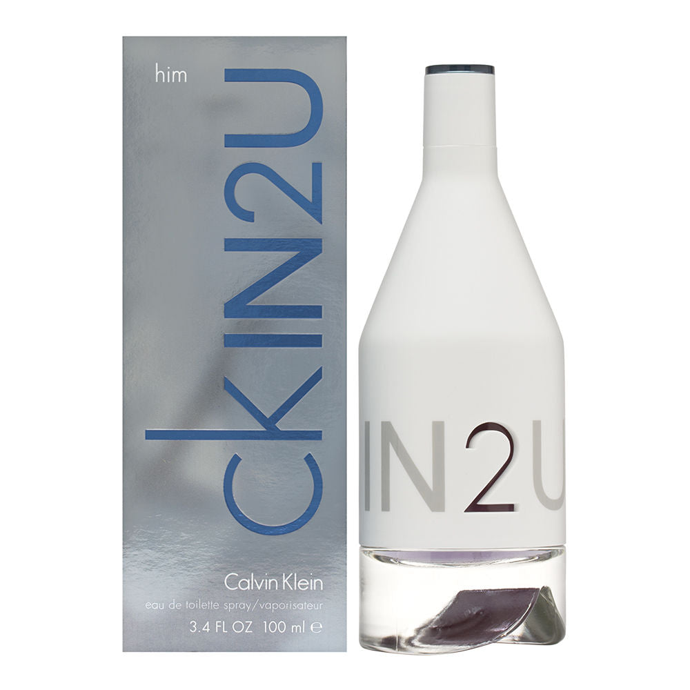 CK IN2U by Calvin Klein for Men 3.4 oz Eau de Toilette Spray