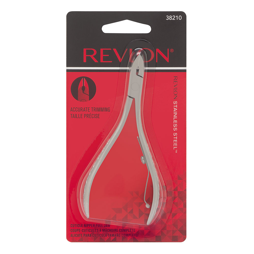 Revlon Cuticle Nipper Full Jaw Stainless Steel Model No. 38210