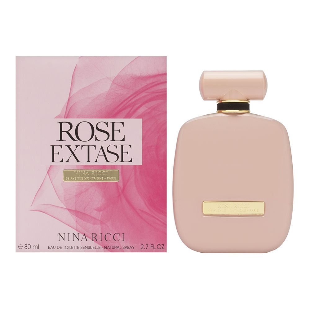 Rose Extase by Nina Ricci for Women 2.7 oz Eau de Toilette Spray