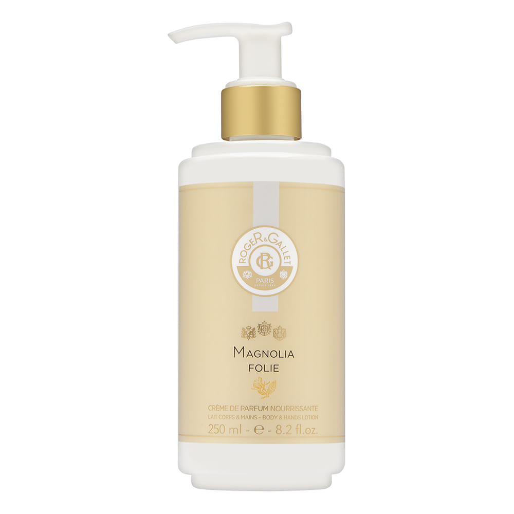 Magnolia Folie by Roger & Gallet 8.2 oz Body & Hands Lotion