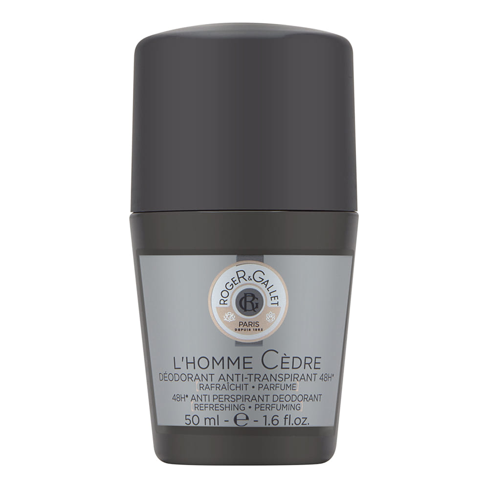 L'Homme Cedre by Roger Gallet for Men 1.6 oz 48H Anti-Perspirant Deodorant