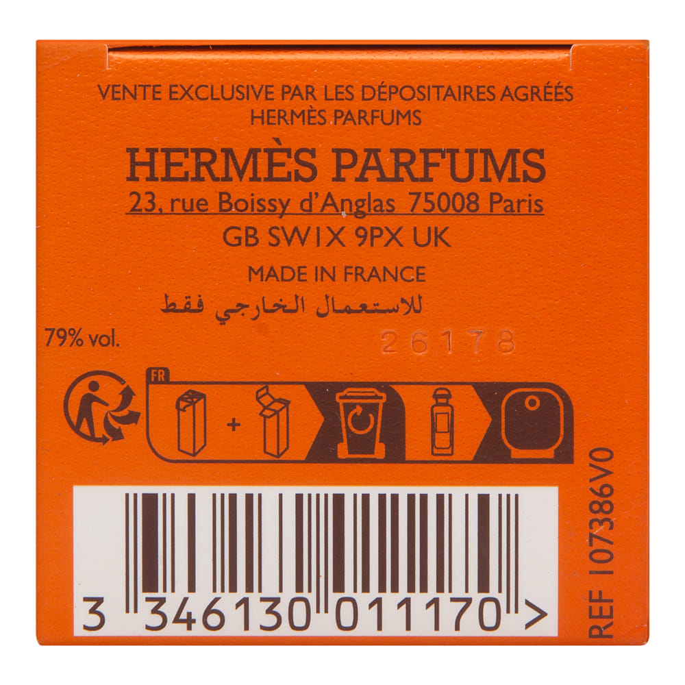 Bel Ami Vetiver by Hermes for Men 3.3 oz Eau de Toilette Spray