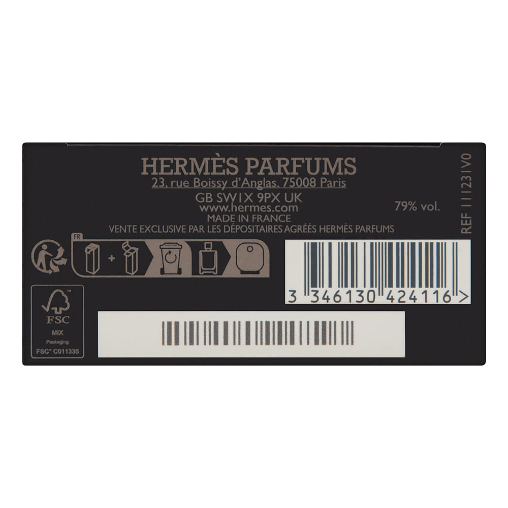 Terre D'Hermes by Hermes for Men 3.3 oz Eau de Parfum Intense Spray