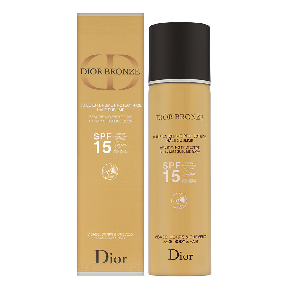 Christian Dior Bronze Oil In Mist Sublime Glow for Face, Body & Hair SPF 15 125ml/4.2oz