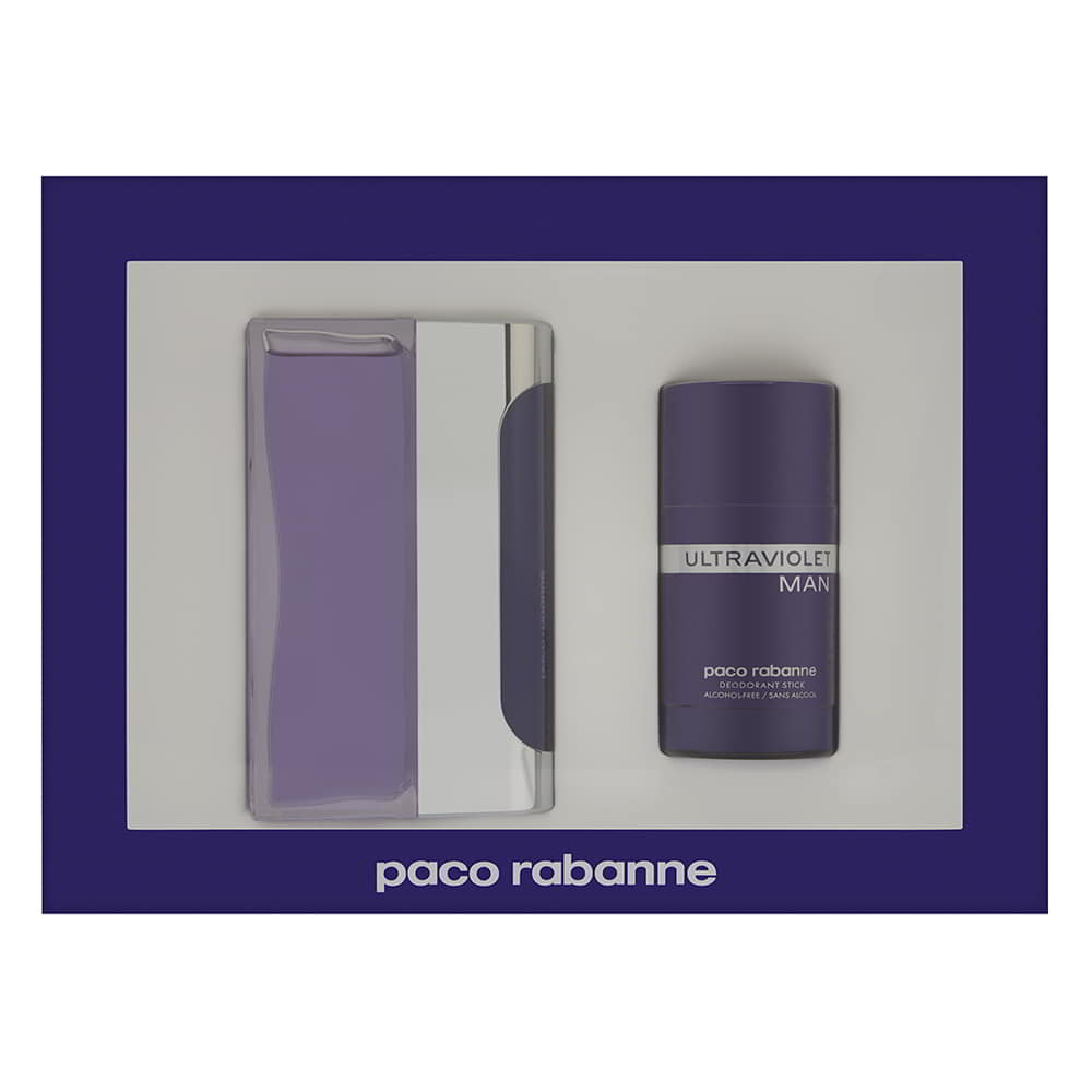 2 Piece Set Includes: 3.4 oz Eau de Toilette Spray + 2.7 oz Deodorant Stick Alcohol Free