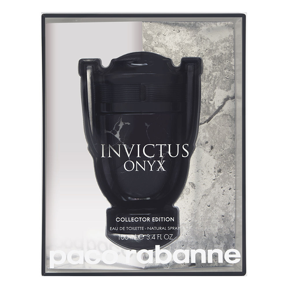 Invictus Onyx by Paco Rabanne for Men 3.4 oz Eau de Toilette Spray Collector Edition