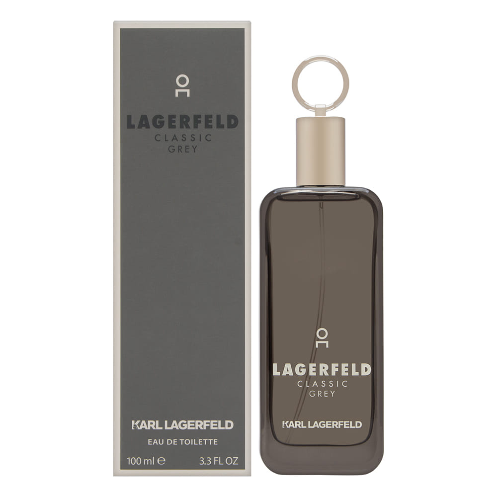 Lagerfeld Classic Grey by Karl Lagerfeld for Men 3.3 oz Eau de Toilette Spray