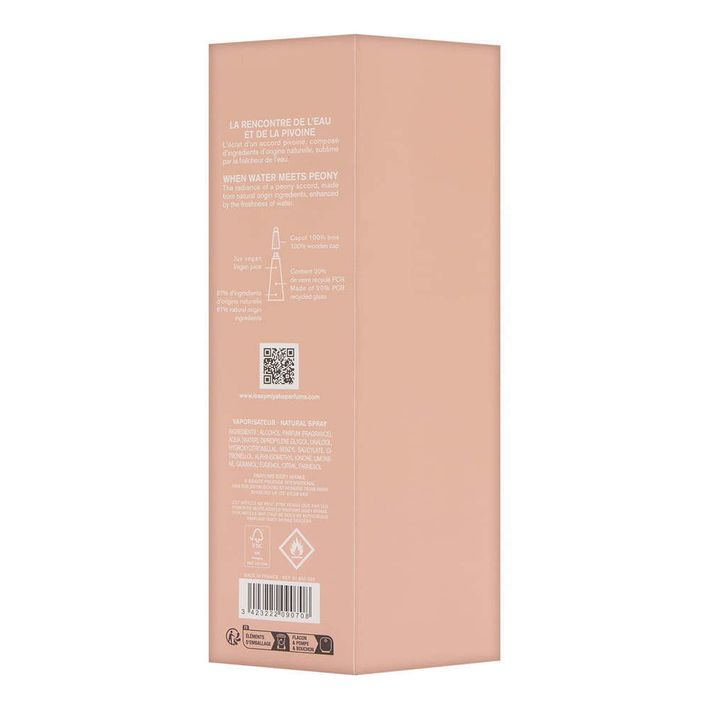 L'eau D'Issey Pivoine by Issey Miyake for Women 3.3 oz Eau de Toilette Intense Spray