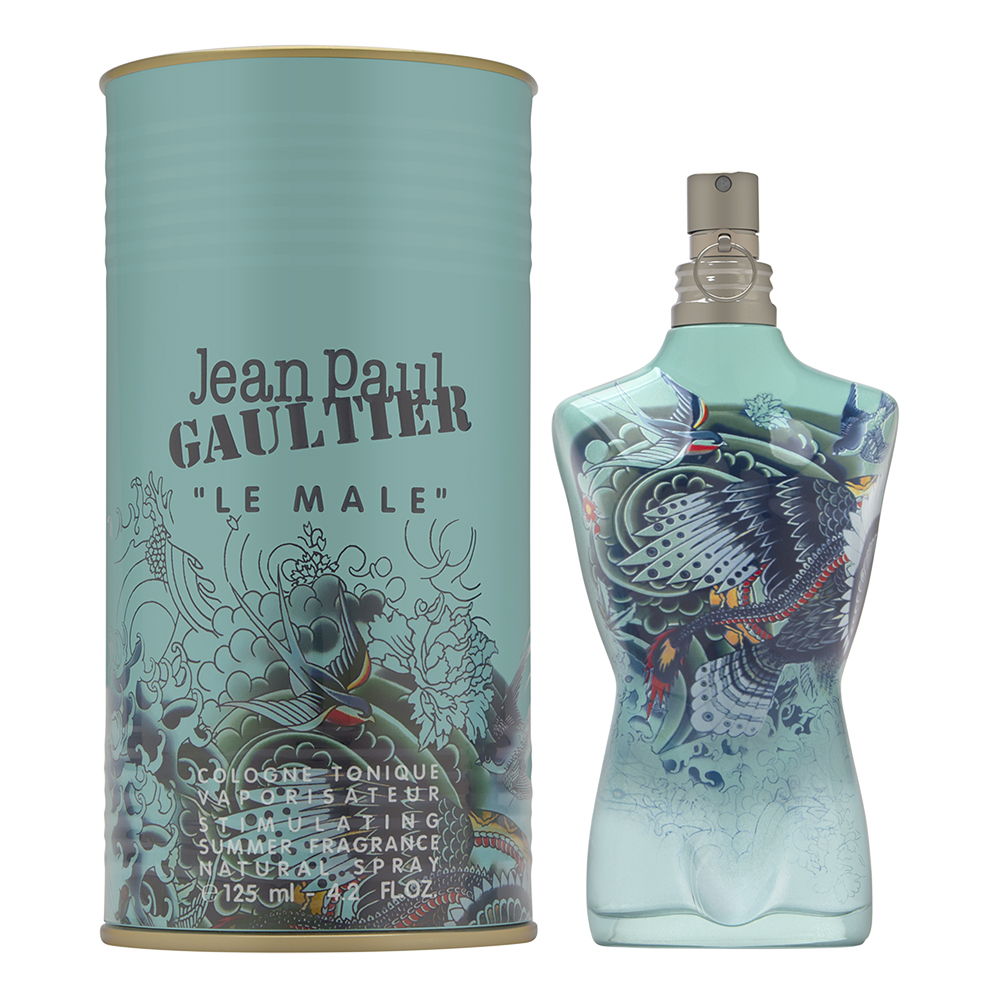 Le Male Stimulating Summer Fragrance by Jean Paul Gaultier for Men 4.2 oz Colonge Tonique Spray 2013 Limited Edition