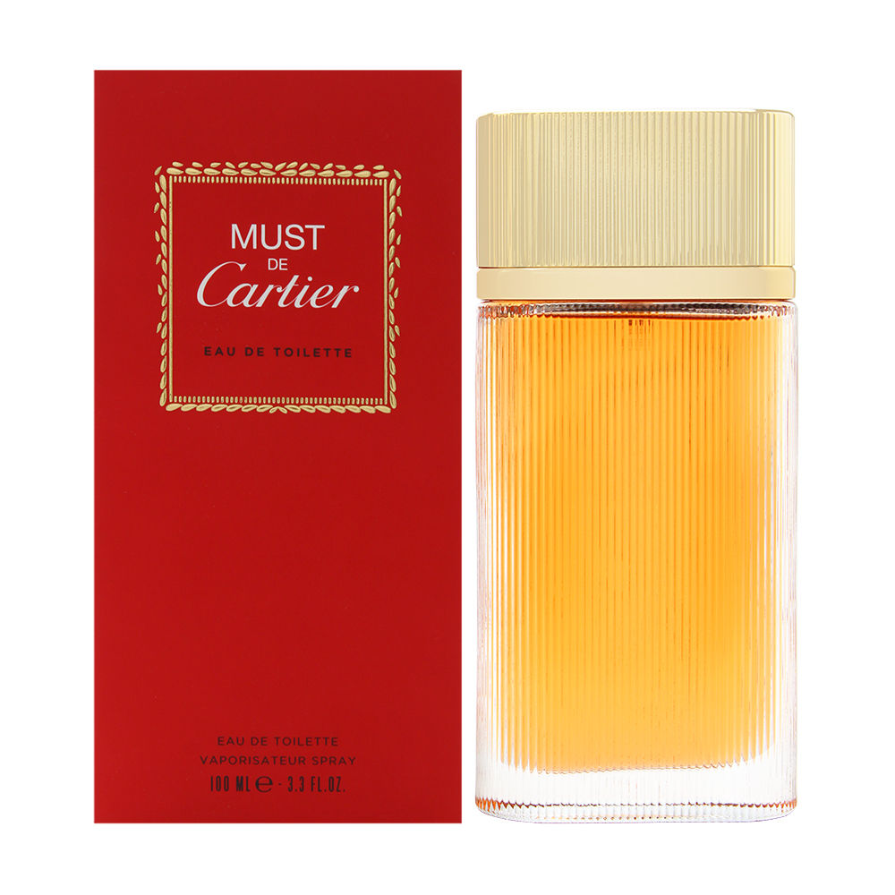 Must de Cartier by Cartier for Women 3.3 oz Eau de Toilette Spray