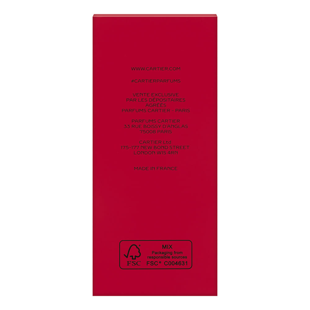 Pasha De Cartier by Cartier for Men 3.3 oz Parfum Spray