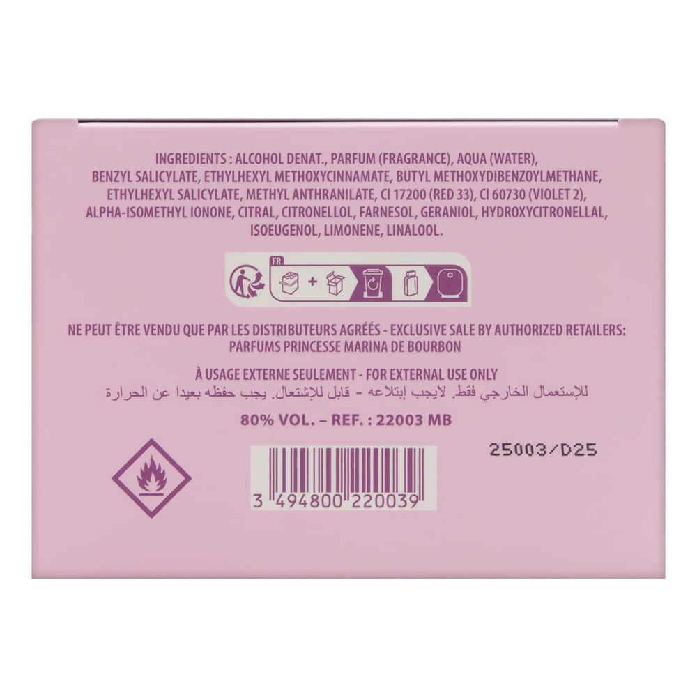Dynastie Mademoiselle by Princesse Marina de Bourbon for Women 3.4 oz Eau de Parfum Spray