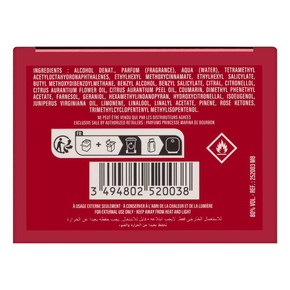 Royal Marina Red Diamond by Princesse Marina de Bourbon for Women 3.4 oz Eau de Parfum Spray