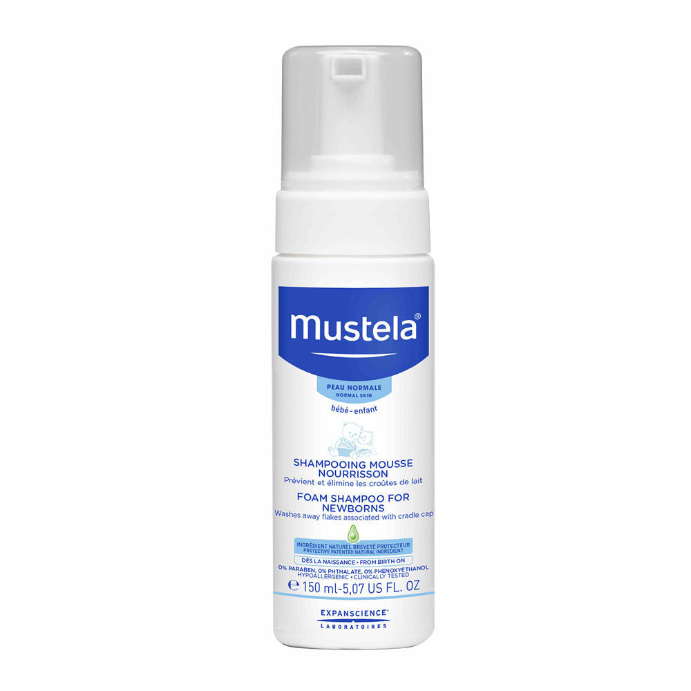 Mustela Foam Shampoo for Newborns 5.07 oz