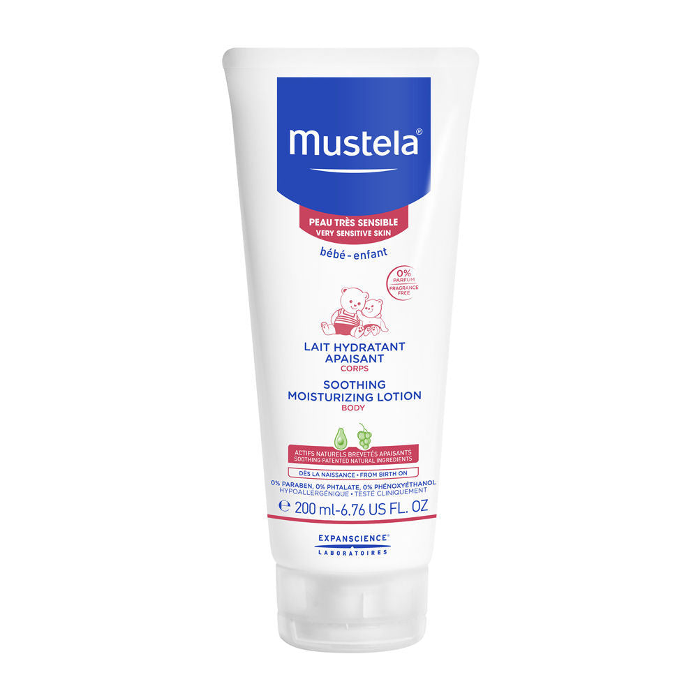 Mustela Soothing Moisturizing Lotion for Very Sensitive Skin 6.76 oz