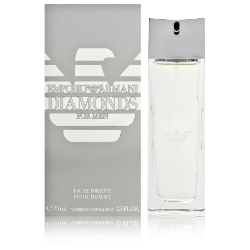 Emporio Armani Diamonds by Giorgio Armani for Men 2.5 oz Eau de Toilette Spray