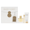 Woman by Ralph Lauren 3 Piece Set Includes: 1.7 oz Eau de Parfum Spray + 0.34 oz Eau de Parfum Rollerball + 2.5 oz Perfumed Body Lotion