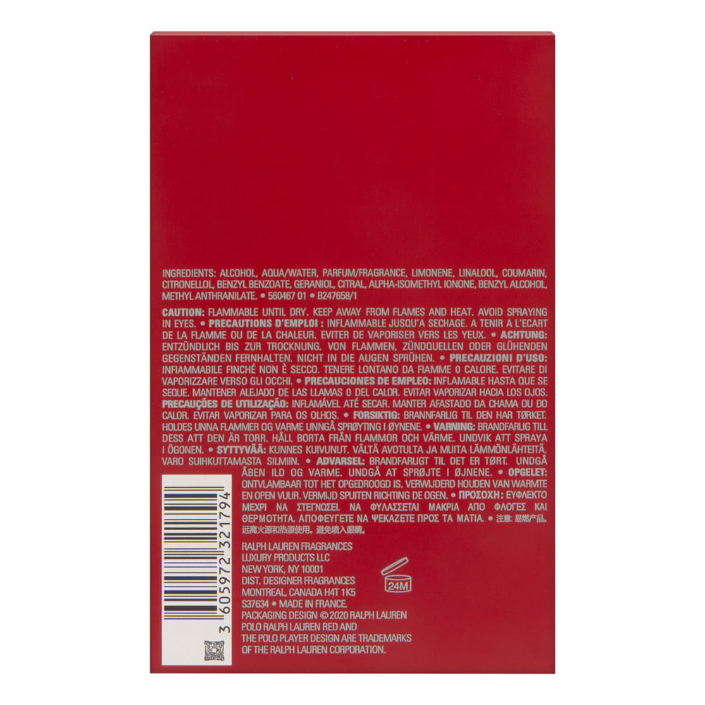 Polo Red by Ralph Lauren for Men