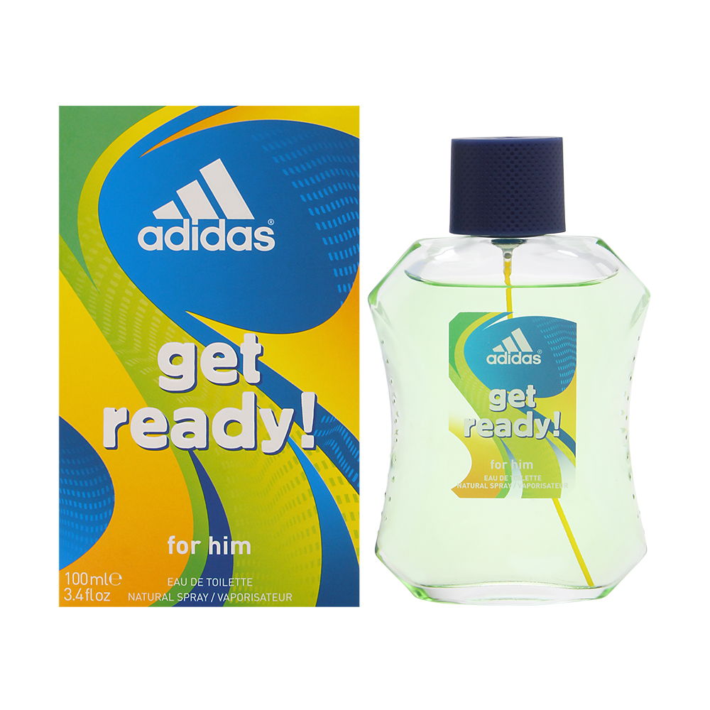 Adidas Get Ready! by Coty for Men 3.4 oz Eau de Toilette Spray