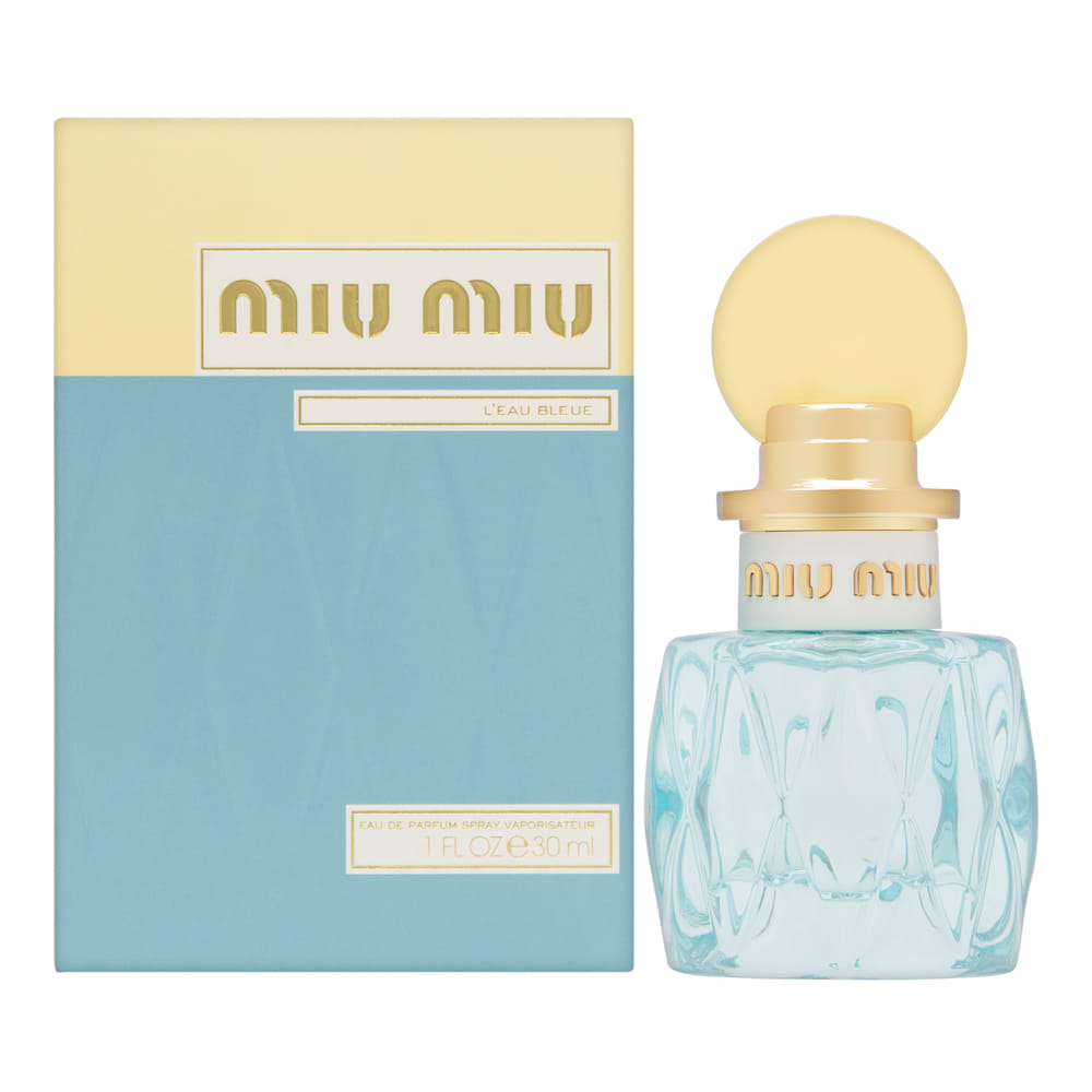 Miu Miu L'Eau Bleue by Miu Miu Parfums for Women 1.0 oz Eau de Parfum Spray