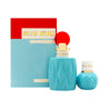 Miu Miu by Miu Miu Parfums for Women 2 Piece Set Includes: 3.4 oz Eau de Parfum Spray + 0.67 oz Eau de Parfum Spray